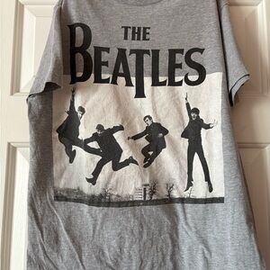 The Beatles Gray Kids Short Sleeve Tee